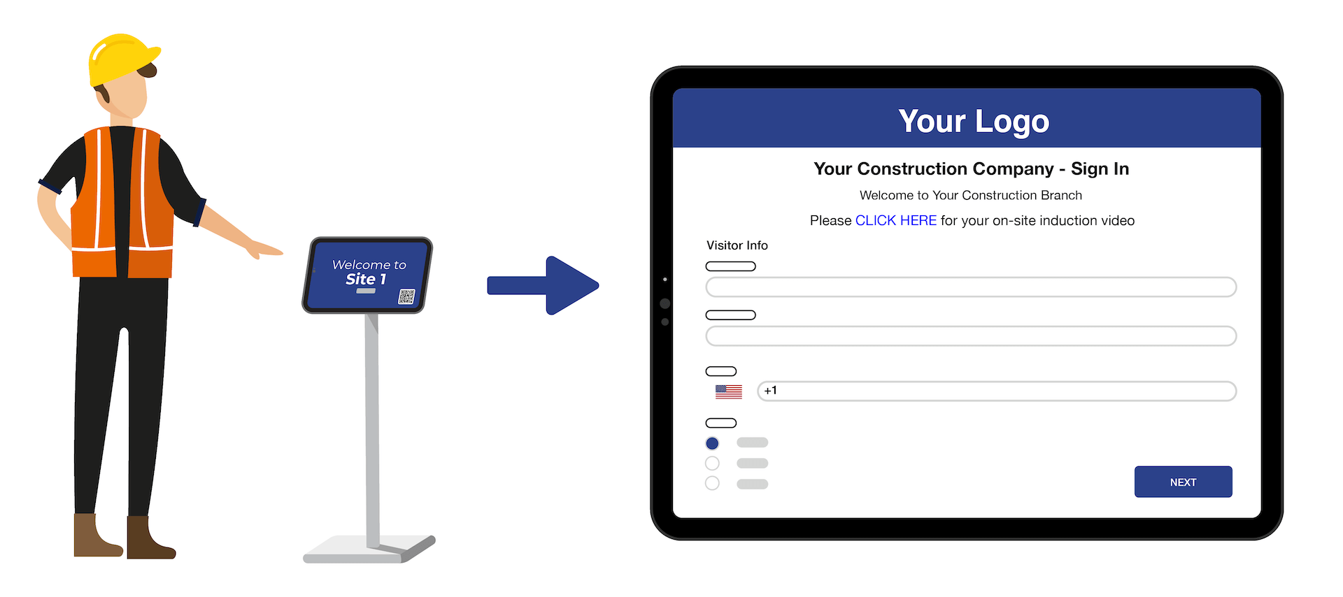 Kiosk iPad Sign-in