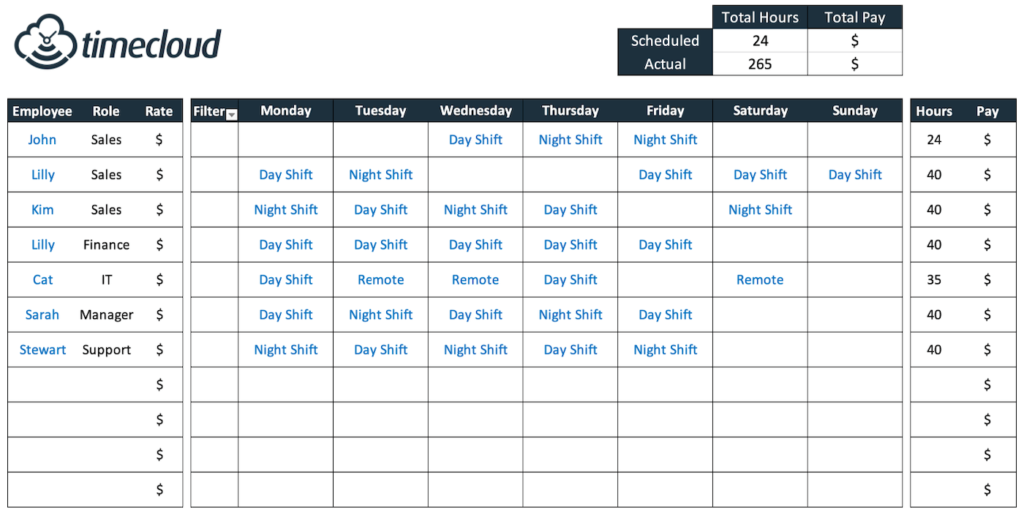 Maintenance Schedule Template In Excel