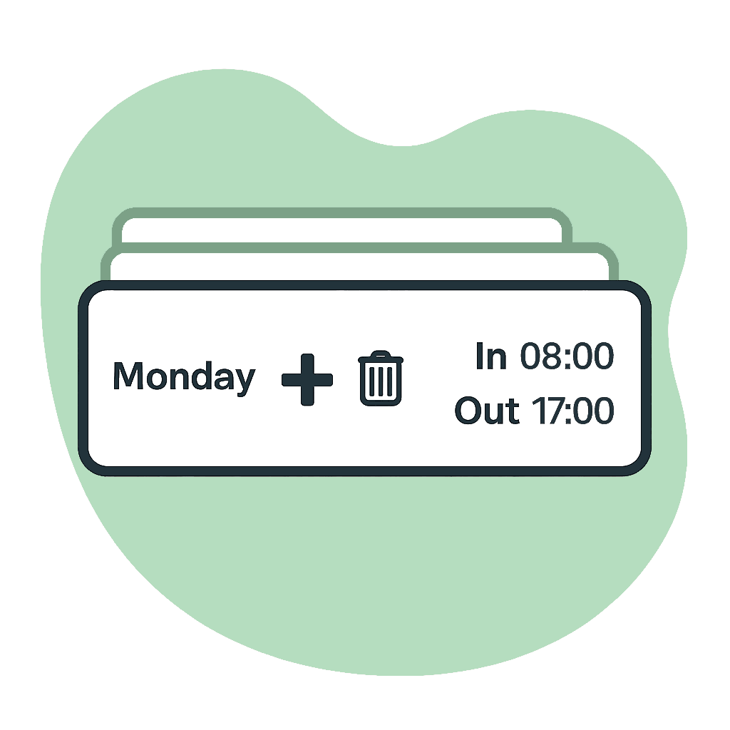 Attendance Icon Timecloud Employee Attendance Records Icon